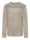 Only Mädchen Strickpulli edel Glitzer Natur Teenager top KONSHANNA