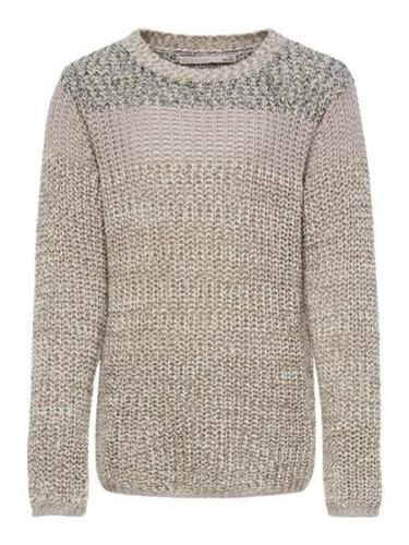 Only Mädchen Strickpulli edel Glitzer Natur Teenager top KONSHANNA