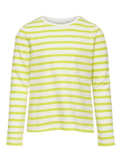 Only Mädchen Langarmshirt Streifen organische Baumwolle Konpure