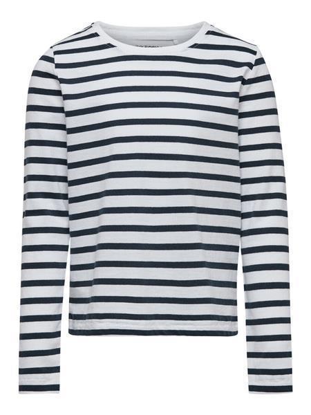 Only Mädchen Langarmshirt Streifen organische Baumwolle Konpure