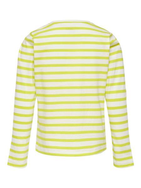Only Mädchen Langarmshirt Streifen organische Baumwolle Konpure