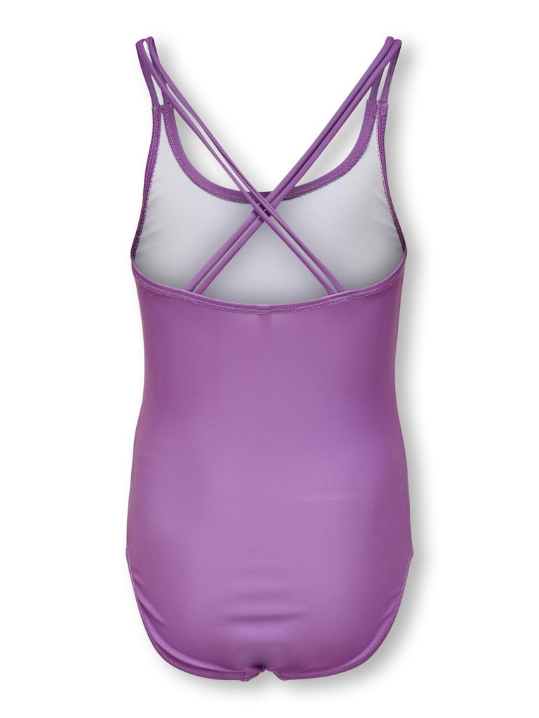 Only Mädchen Badeanzug Swimsuit lila Geschenk top KONCAROLINE