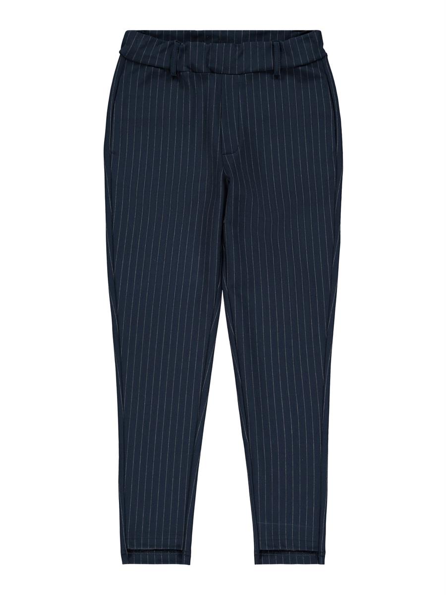 Mädchen Hose Nadelstreifen festlich Sweatpant edel  Dunkelblau top neu