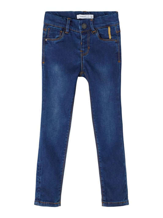 Name it Mädchen Jeans Skinny super weich cool Blau Geschenk Mini