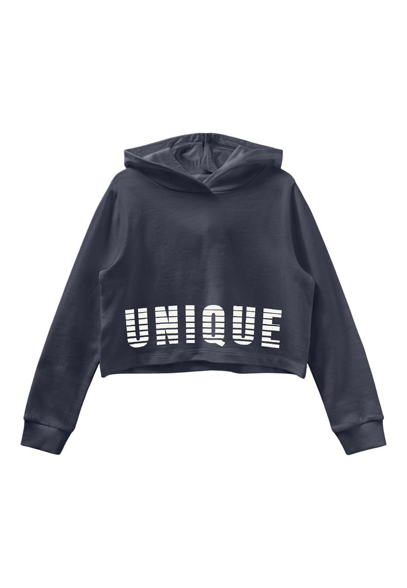 Name it Mädchen Hoodie Kapuzensweat Kapuzenpullover kurz NKFVIALA