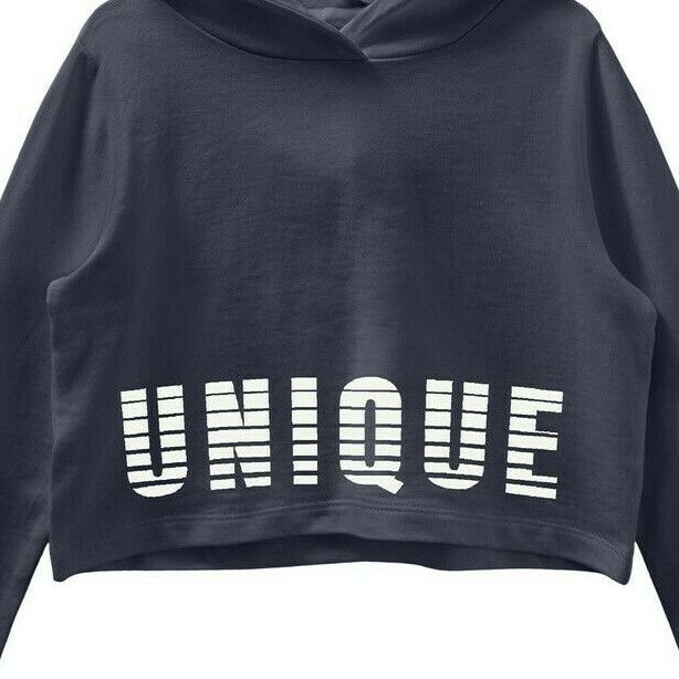 Name it Mädchen Hoodie Kapuzensweat Kapuzenpullover kurz NKFVIALA
