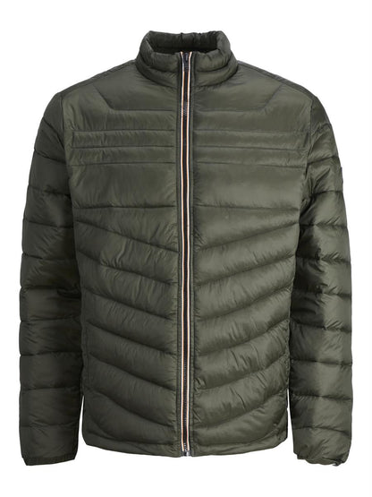 Jack & Jones Jungen Steppjacke Pufferjacke Übergangsjacke Oliv Blau