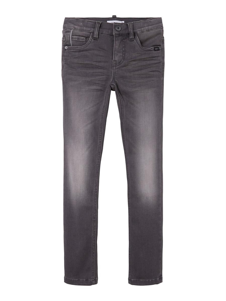 Name it Jungen Jeans Slim super weich schmal Grau x-slim cool NKMTHEO