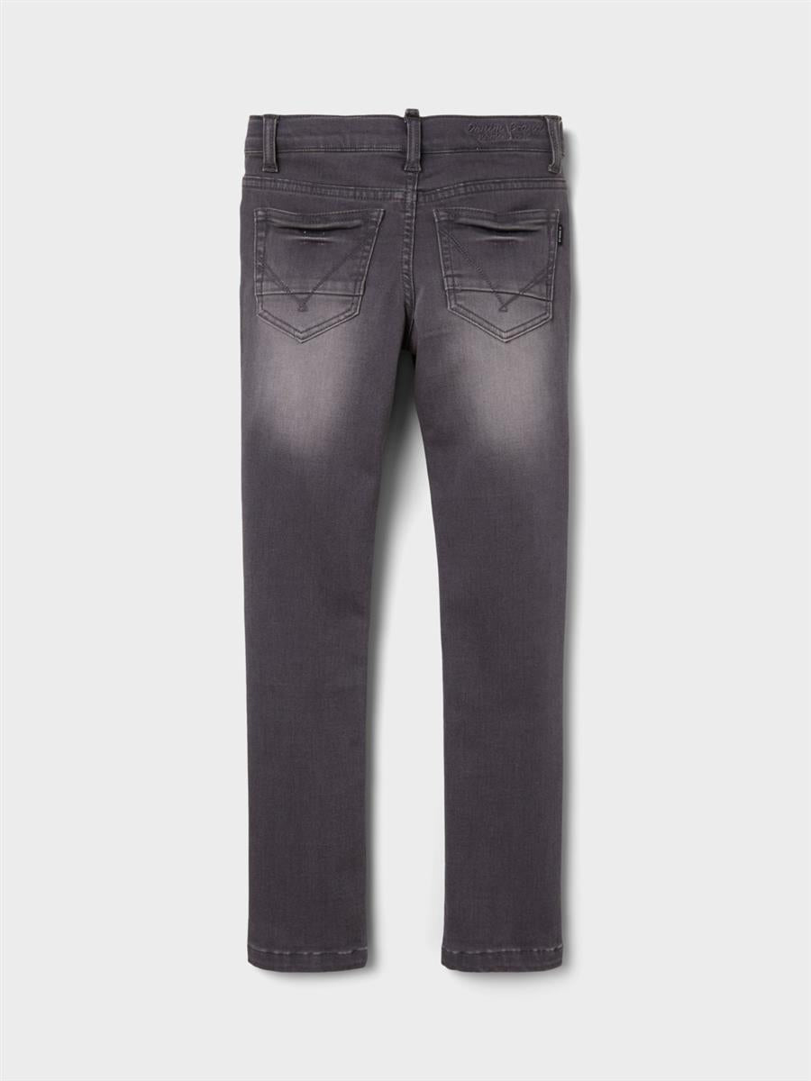 Name it Jungen Jeans Slim super weich schmal Grau x-slim cool NKMTHEO
