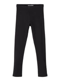 Name it Mädchen Leggings warm Sweatleggings Schwarz weich  NKFDAVINA