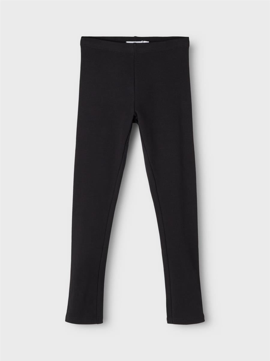 Name it Mädchen Leggings warm Sweatleggings Schwarz weich  NKFDAVINA