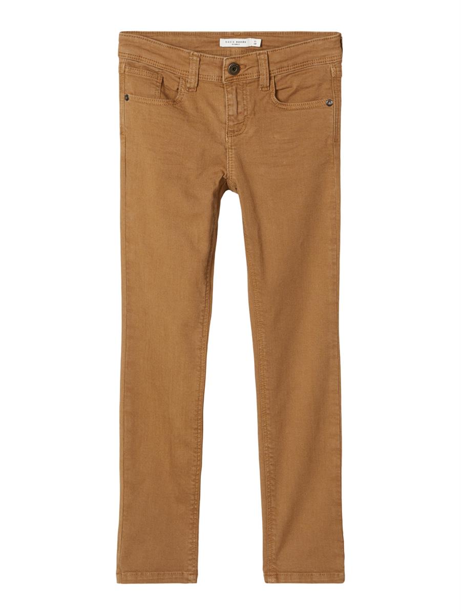 Jungen Jeans x-slim super weich schmal Oliv Camel auch festlich