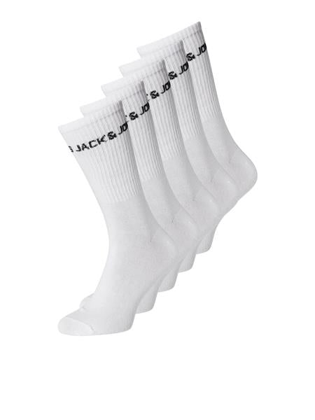 Jack & Jones Jungen Socken Strümpfe Tennissocken 5er Pack JACBASIC