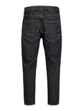 Jack & Jones Jungen Jeans Cropped Schwarz hohe Taille cool JJIFRANK