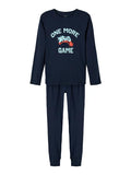 Name it Jungen Schlafanzug Pyjama Dunkelblau Game Teenager NKMNIGHTSET