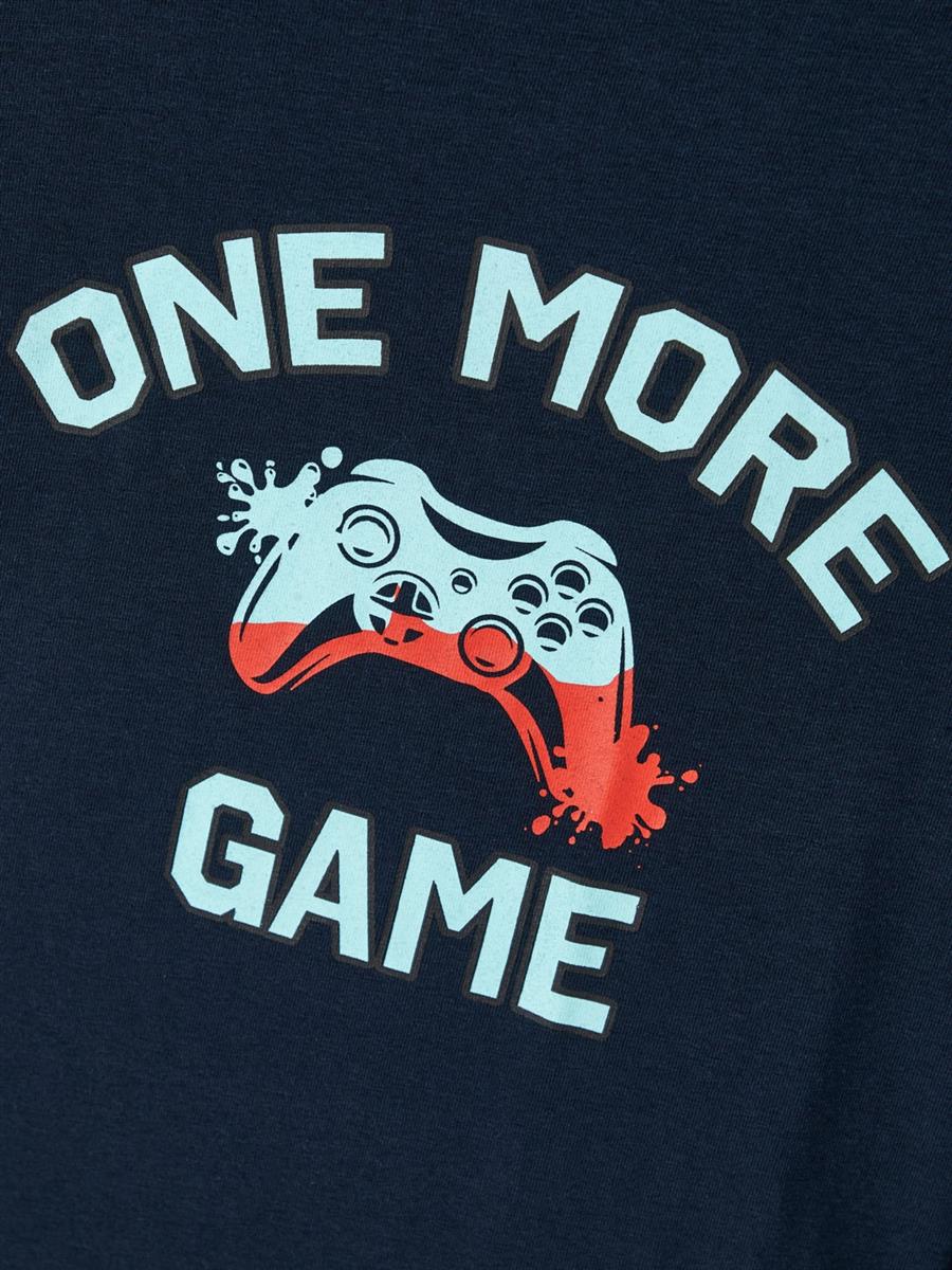 Name it Jungen Schlafanzug Pyjama Dunkelblau Game Teenager NKMNIGHTSET