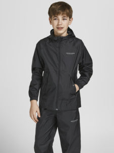 Jack & Jones Jungen  Regenjacke und Regenhose wasserdicht JORSOLAR