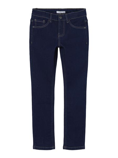 Name it Jungen Slim Jeans weich elastisch Dunkelblau regular  edel