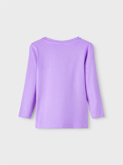 Name it Mädchen Langarmshirt Einhorn Glitzer Geschenk NMFBONNIE