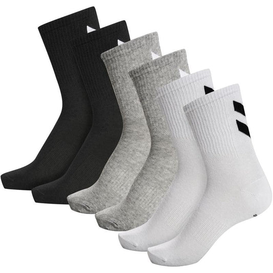 hummel Basic Sportsocken Strümpfe Tennissocken Handball Fußball 6 Paar