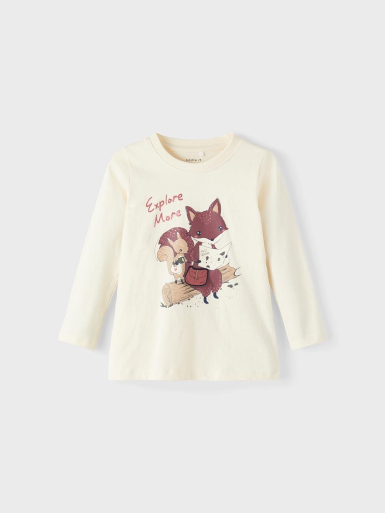 Mädchen Langarmshirt Glitzer Geschenkidee aufklappbare Applikationen