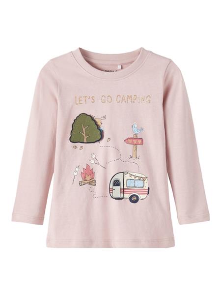 Mädchen Langarmshirt Glitzer Geschenkidee aufklappbare Applikationen