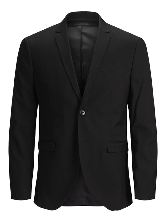 Jack & Jones Jungen Sakko Anzugsjacke Blazer 12203557 Schwarz festlich edel slim