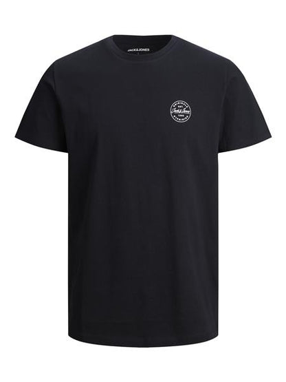 Jack & Jones Jungen T-Shirt Schwarz Gelb Blau Weiß  Logo