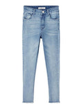 Name it Mädchen Jeans Skinny Hellblau weich schmal cool NKFPOLLY