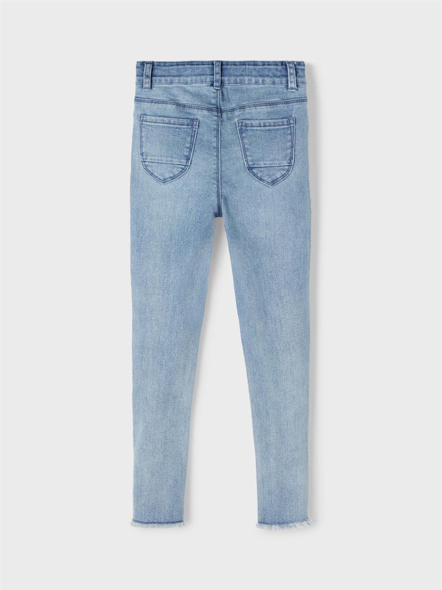 Name it Mädchen Jeans Skinny Hellblau weich schmal cool NKFPOLLY