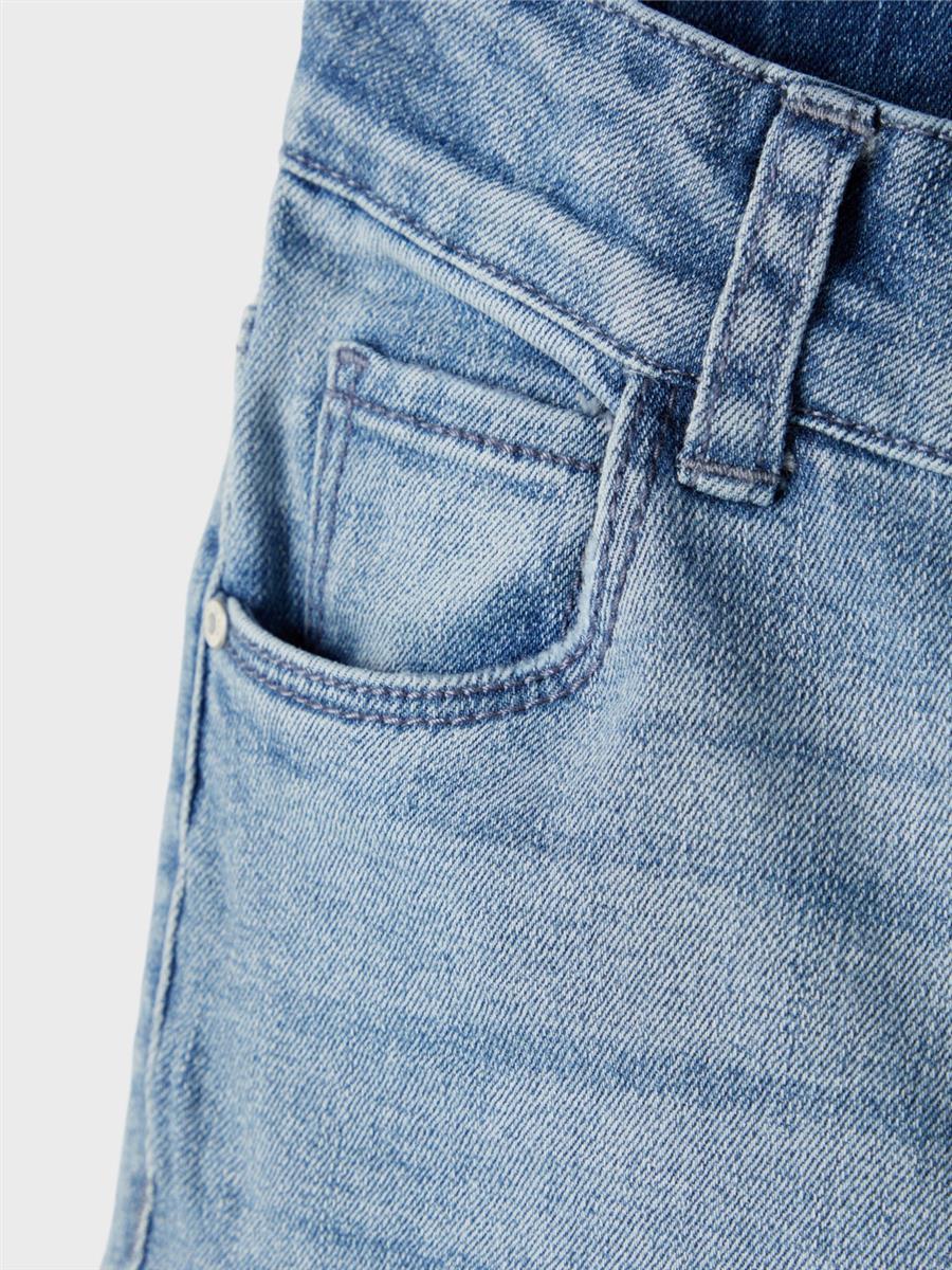 Name it Mädchen Jeans Skinny Hellblau weich schmal cool NKFPOLLY