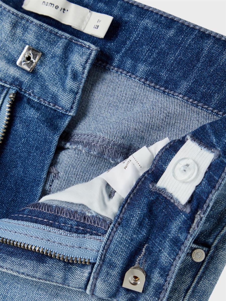 Name it Mädchen Jeans Skinny Hellblau weich schmal cool NKFPOLLY