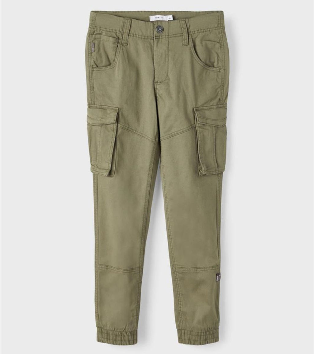 Name it Jungen Cargohose regular Helloliv Blau weich cool NKMMYRAN