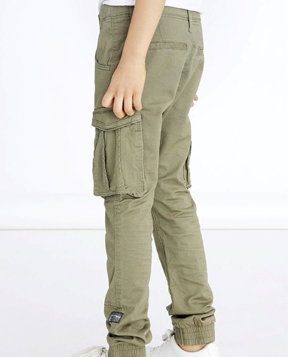 Name it Jungen Cargohose regular Helloliv Blau weich cool NKMMYRAN