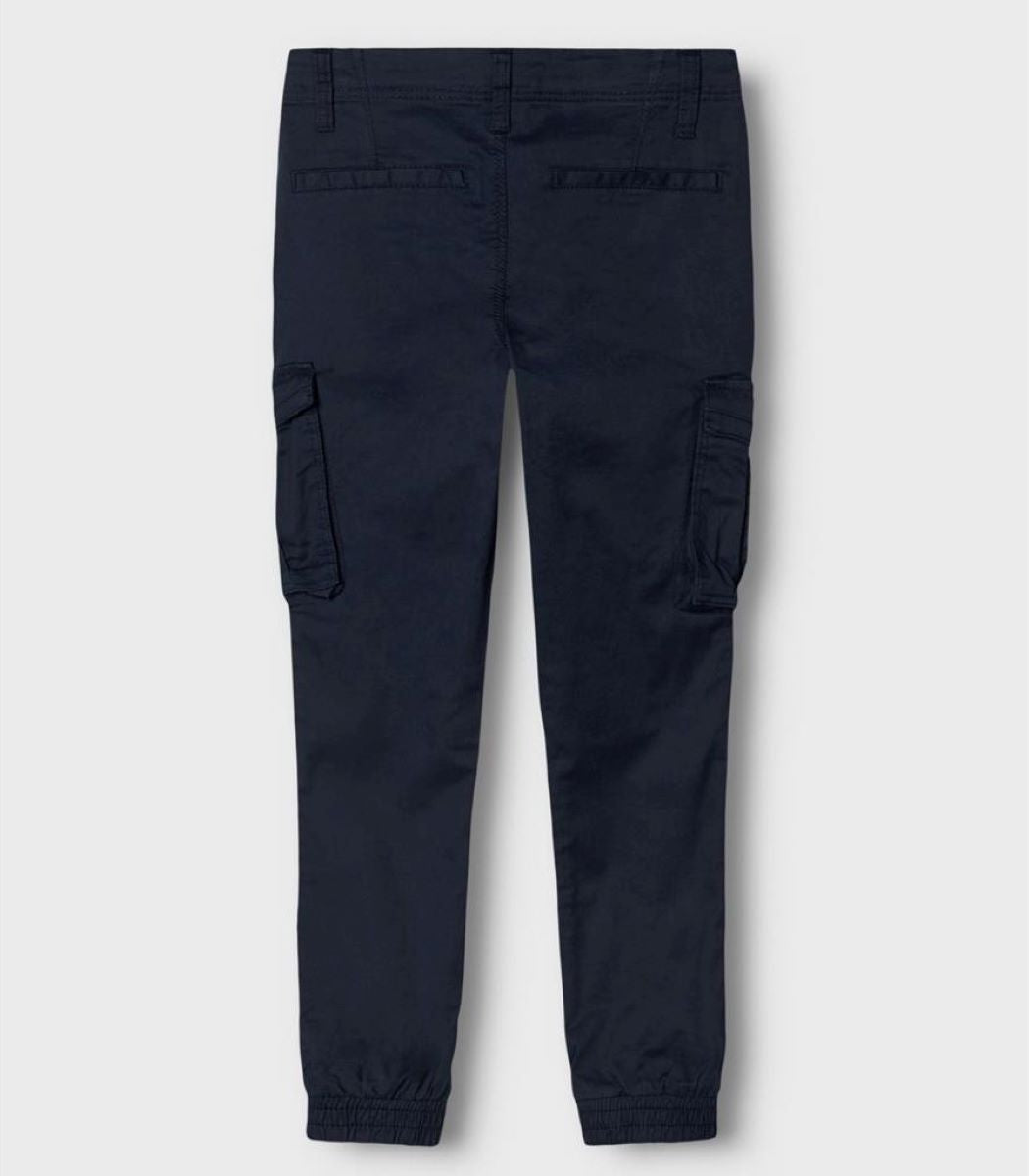 Name it Jungen Cargohose regular Helloliv Blau weich cool NKMMYRAN