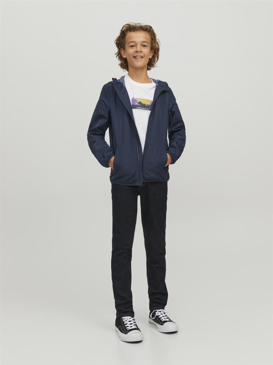 Jack & Jones Jungen Jacke Blouson Frühling Sommer leicht Blau JJCALI