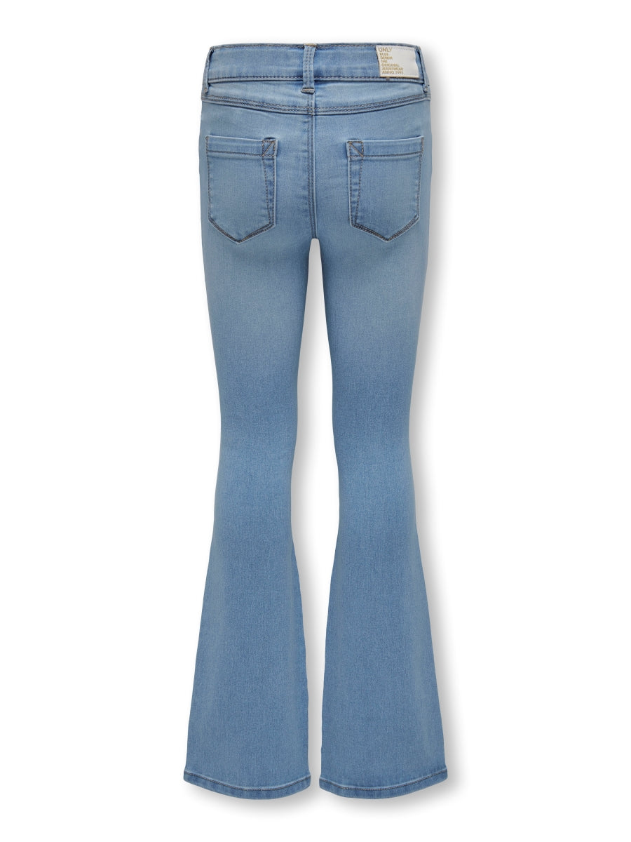 Only Mädchen Jeans Schlaghose Kogroyal Flared super weich KOGROYAL