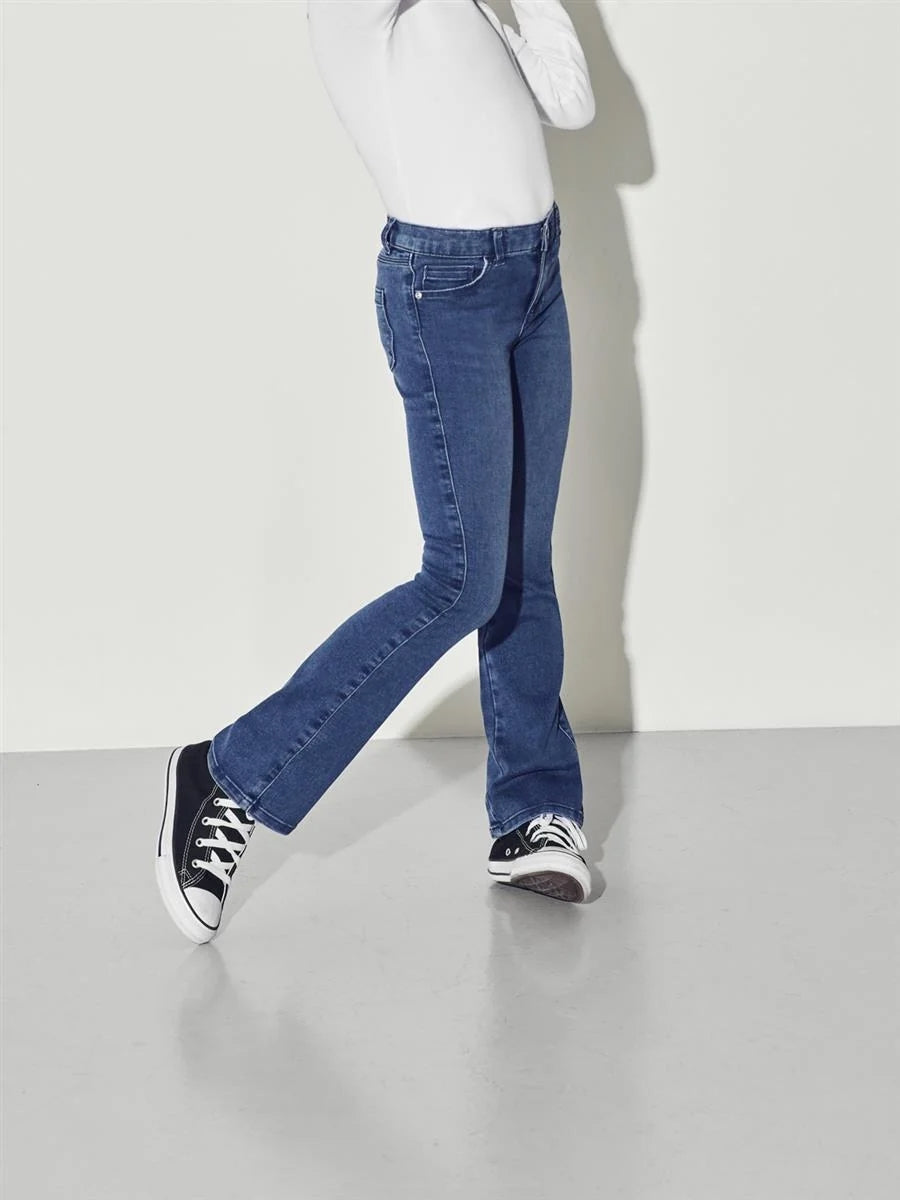 Only Mädchen Jeans Schlaghose Kogroyal Flared super weich KOGROYAL