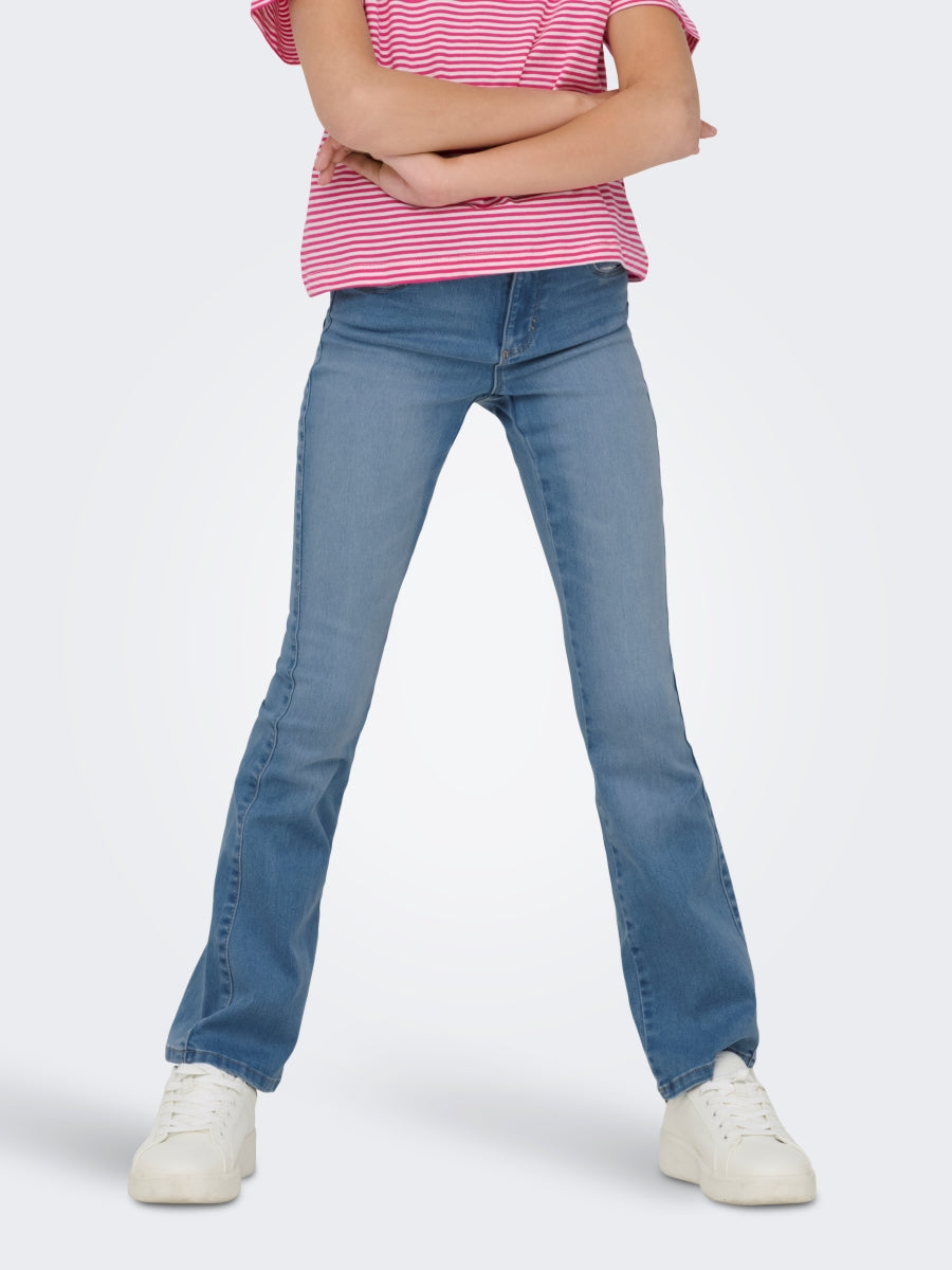 Only Mädchen Jeans Schlaghose Kogroyal Flared super weich KOGROYAL