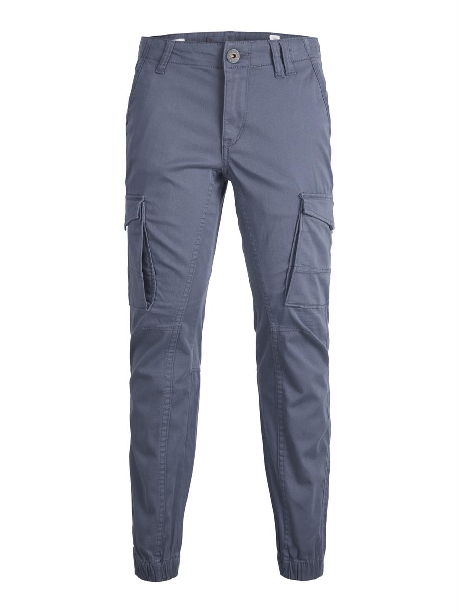 Jack & Jones Jungen Cargohose  Dunkelgrau schlank cool Junior JJFLAKE
