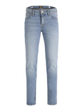 Jack & Jones Jungen Jeans GLENN slim Hellblau Teenager weich