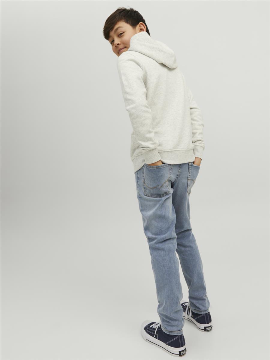 Jack & Jones Jungen Jeans GLENN slim Hellblau Teenager weich