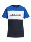 Jack & Jones Junior Jungen T-Shirt Kurzarm Logo 12174282 dreifarbig Geschenk Teenie