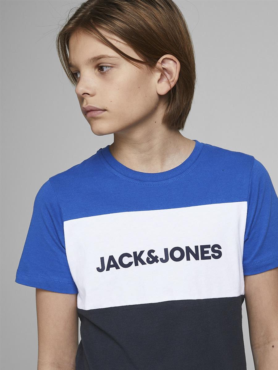 Jack & Jones Jungen T-Shirt Kurzarm Logo Teenie JJELOGO