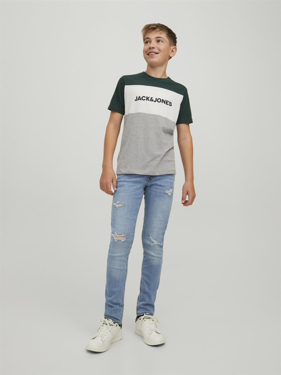Jack & Jones Jungen T-Shirt Kurzarm Logo Teenie JJELOGO