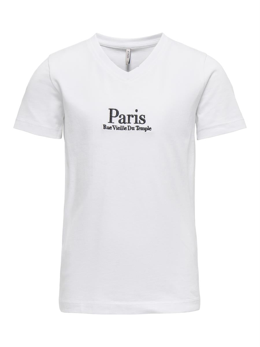Only Mädchen T-Shirt Madrid London Paris Teenager KOGSARA