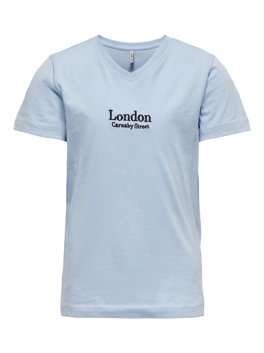 Only Mädchen T-Shirt Madrid London Paris Teenager KOGSARA