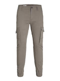 Jack & Jones Jungen Cargohose Braun schlank cool Junior JJFLAKE