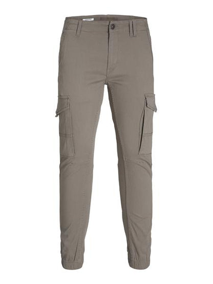 Jack & Jones Jungen Cargohose JJFLAKE Braun schlank cool Junior