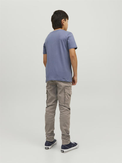 Jack & Jones Jungen Cargohose JJFLAKE Braun schlank cool Junior